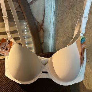 36B Warners Underwire beige Bra